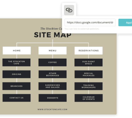 plan de site worrdpress